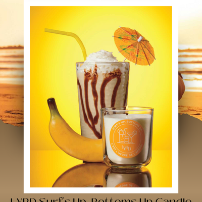 Lyrd surf’s up, bottoms up candle - final sale - Thumbnail 3