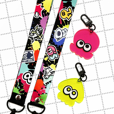 Splatoon lanyard