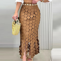 Elegant Temperament Embroidered Hip Hugging Skirt - Thumbnail 1