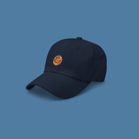 Smiley Face Bouncy Balls Baseball Cap Navy Blue - Thumbnail 1
