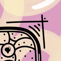 Oversize Print by Mou Kahami "I don't wanna say I'm not ok" - Thumbnail 2