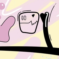 Oversize Print by Mou Kahami "There's no way I could save you " - Thumbnail 2