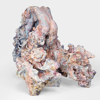 Original Clay Sculpture Artwork - My Name Is New Day, 2017, Oil and Glue on Stone Powder Clay, 14.5 x 16 x 13.5 in. / 36.5 x 41 x 34 cm - Thumbnail 1