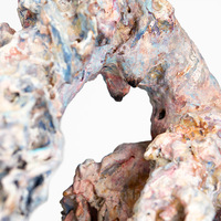 Original Clay Sculpture Artwork - My Name Is New Day, 2017, Oil and Glue on Stone Powder Clay, 14.5 x 16 x 13.5 in. / 36.5 x 41 x 34 cm - Thumbnail 2