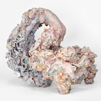 Original Clay Sculpture Artwork - My Name Is New Day, 2017, Oil and Glue on Stone Powder Clay, 14.5 x 16 x 13.5 in. / 36.5 x 41 x 34 cm - Thumbnail 5