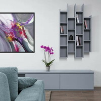 Vibrant Whirl Abstract Art Print - Thumbnail 2