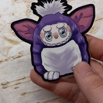 Face off furb bod sticker