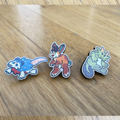 Camp chimera pins