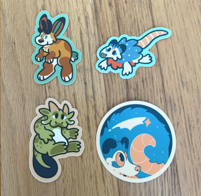 CAMP CHIMERA Stickers