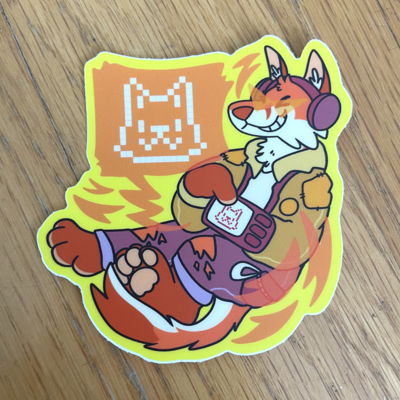 Cyberfox sticker