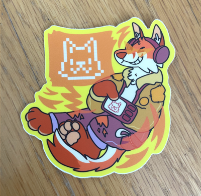 CYBERFOX Sticker