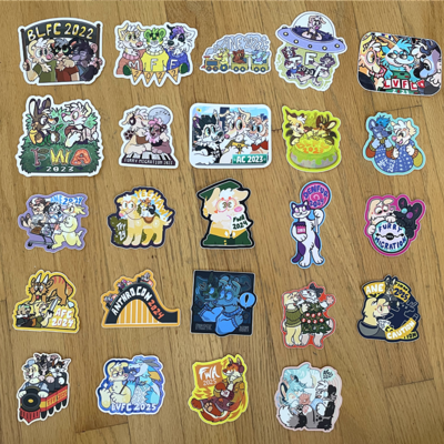 Convention stickers (2022-present)