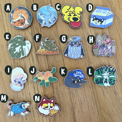 Fridge magnets (14 options!)