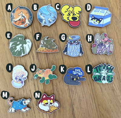 FRIDGE MAGNETS (14 Options!)