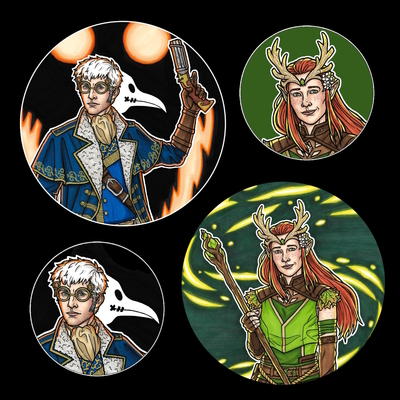 Vox machina button badges - Thumbnail 5