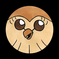 Hooty Button Badge/Keyring - Thumbnail 2
