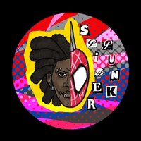 Spider-Verse Large Button Badges/Keyrings - Thumbnail 1