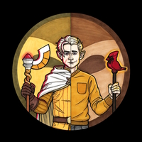 Owl House Large Button Badges/Keyrings - Thumbnail 1