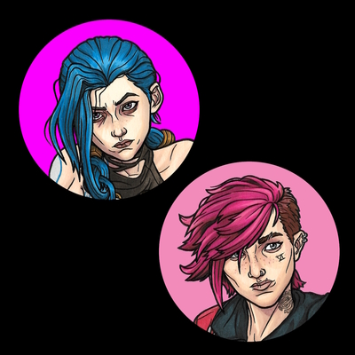 Arcane large button badges/keyrings - Thumbnail 2