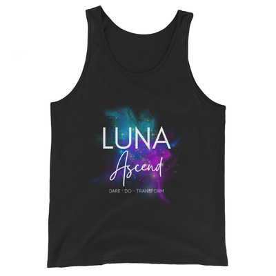 Luna ascend men's tank top (black)