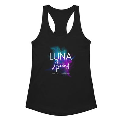 Luna ascend women's tank top (black)