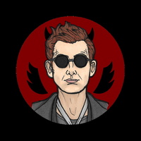 Good Omens Button Badges/Keyring - Thumbnail 4