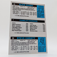 Friday the 13th Triptych Two (2) Piece Custom Vintage Trading Card Set - Thumbnail 4