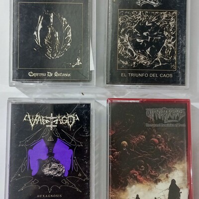  infernaculum,vulvacult, vastago, vrykolakas tapes  - Thumbnail 1