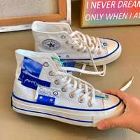 BLUE PATCH HI SNEAKERS - Thumbnail 2