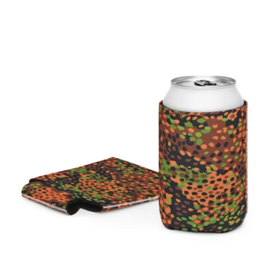 Camouflage 12 oz can cooler