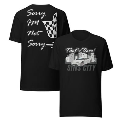 That's rare! sins city shirt