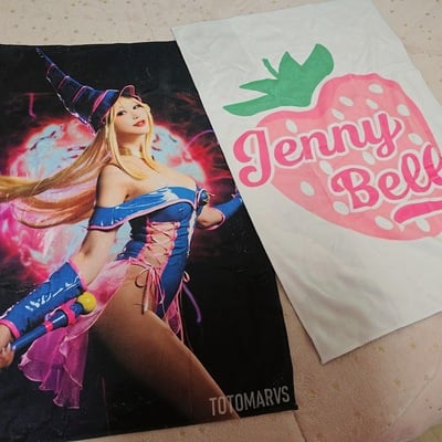 Dark magician girl cosplay hand towel