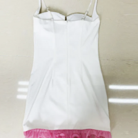 Women Fashion Runway Mini Dress Starfish Shell Crab Print Tassel Hem Sleeveless Tank Strap Dresses - Thumbnail 2