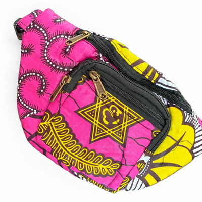Afro bloom fanny pack