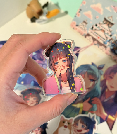 Maomao Acrylic Pin