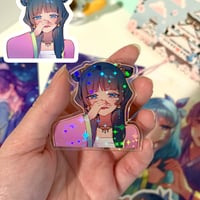 Maomao Acrylic Pin - Thumbnail 2