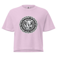 Womens heavyweight boxy tee - Thumbnail 4