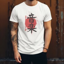 Kanji Music Ink Sketch - Classic t-shirt