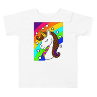 Rainbow Toddler Short Sleeve Tee - Thumbnail 1