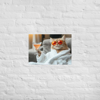 Wall Beauty cat Poster - Thumbnail 1