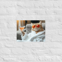 Wall Beauty cat Poster - Thumbnail 2