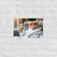Wall Beauty cat Poster - Thumbnail 3