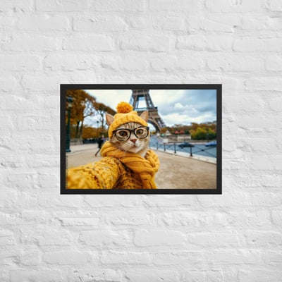 Wall beauty Framed poster