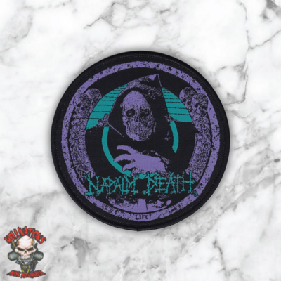 NAPALM DEATH Round Woven Patches