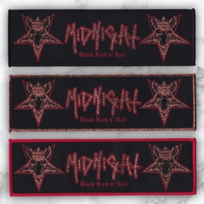 Midnight stripe woven patches - Thumbnail 2