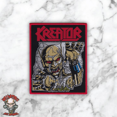 Kreator rectangular woven patches