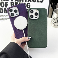 Cool Suede iPhone 16 15 14 Magnetic Case IPS602 - Thumbnail 3
