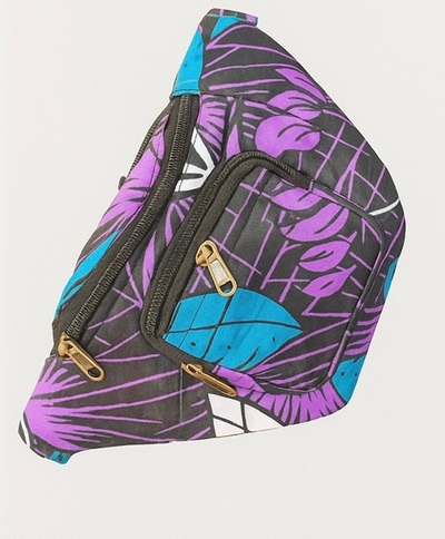Purple rain fannie pack