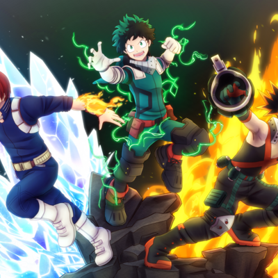 My hero academia print
