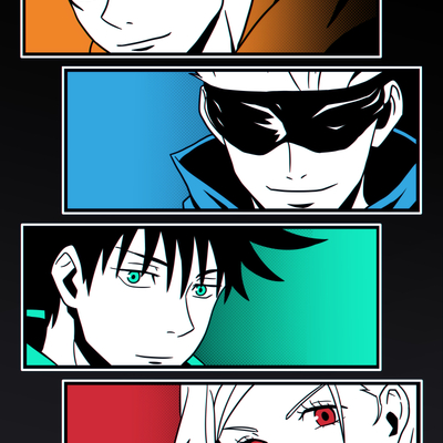 Jujutsu kaisen print
